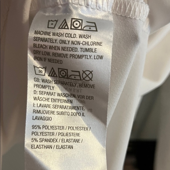 Susan Graver Modern Essentials Cream Top - Picture 3 of 6